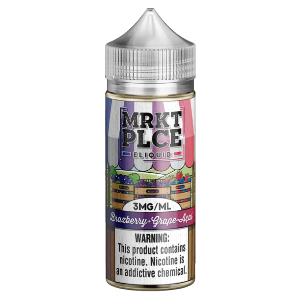 Brazeberry Grape Acai - MRKT PLCE E-Liquid 100ML