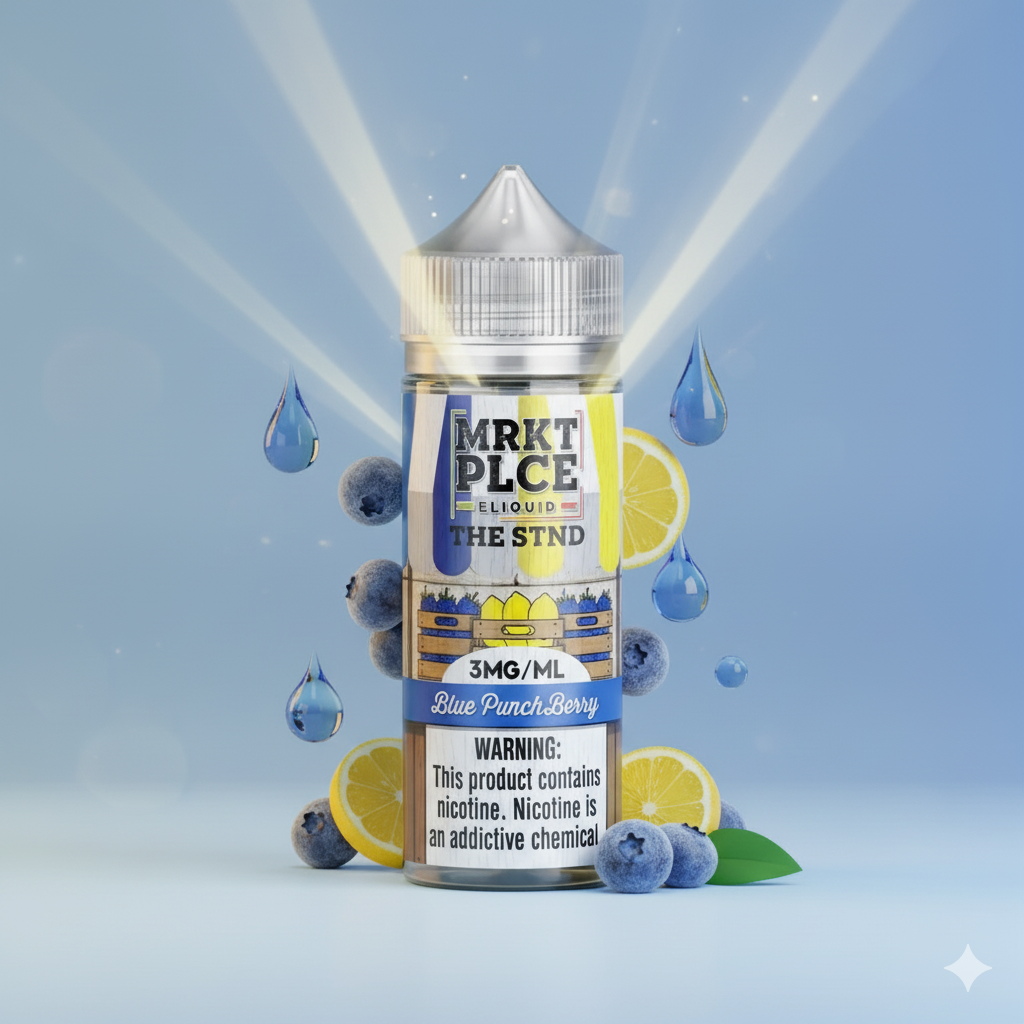 Blue Punch Berry – MRKT PLCE E-Liquid 100ML