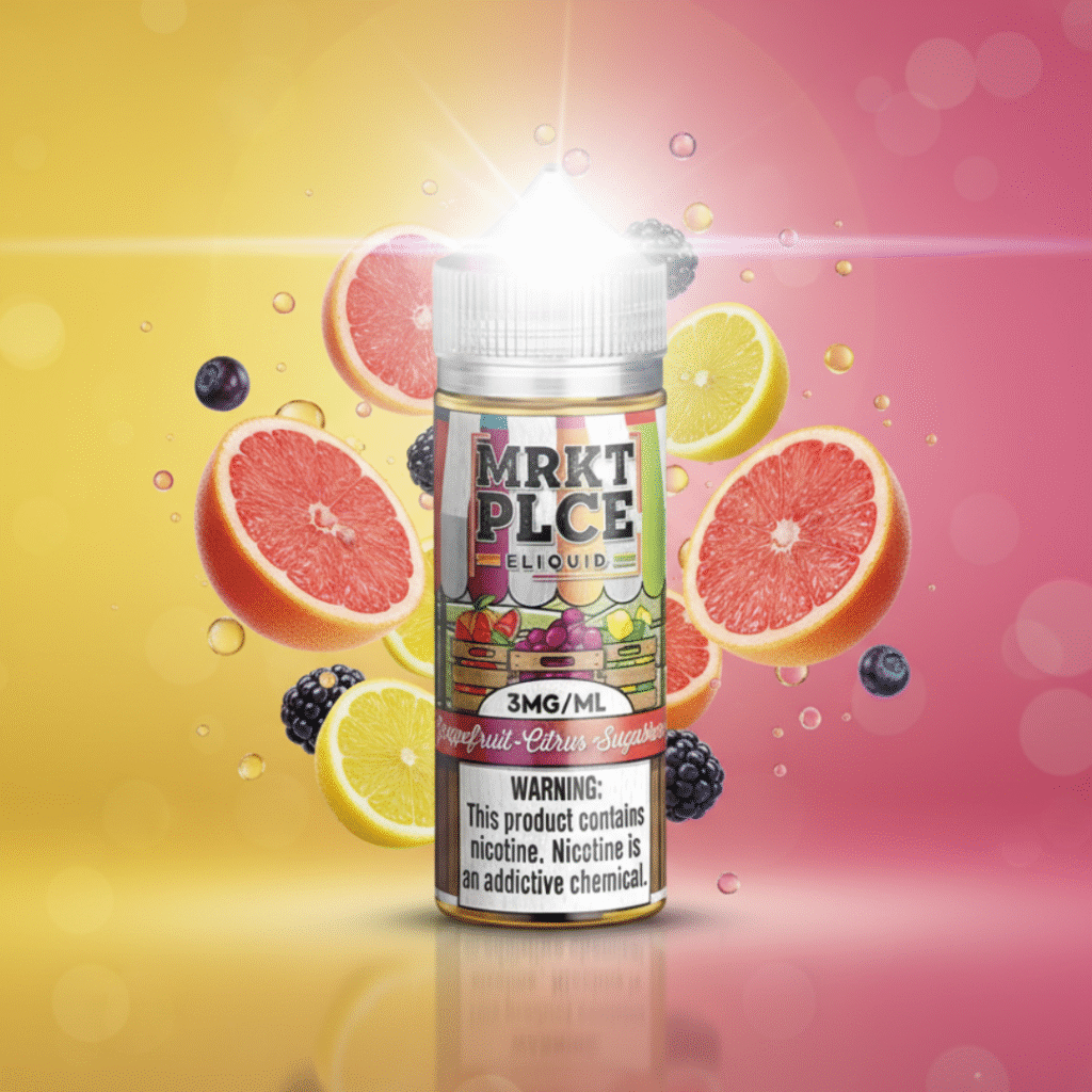 Grapefruit Sugar Berry – MRKT PLCE E-Liquid 100ML