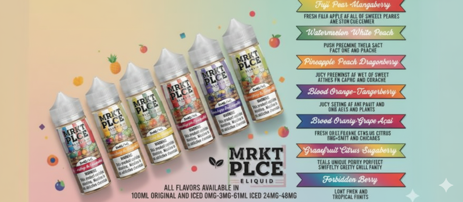 MRKT PLCE E-Liquid 100ML