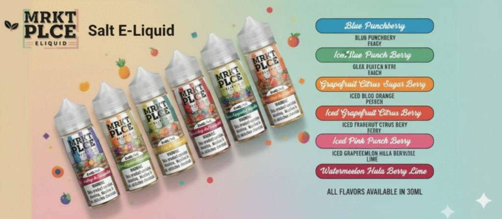 MRKT PLCE Salt E-Liquid 30ML