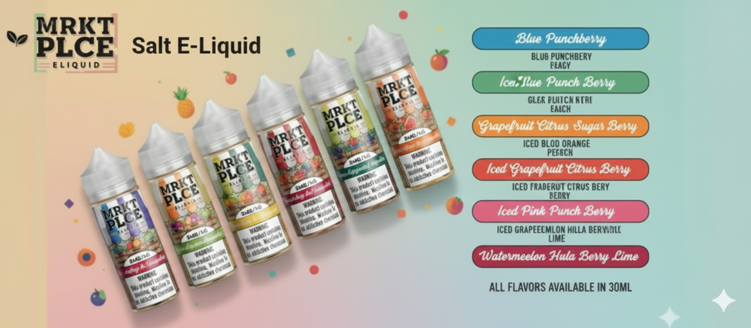 MRKT PLCE Salt E-Liquid 30ML