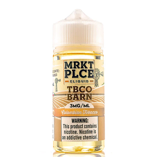 California Tobacco MRKT PLCE E-Liquid - 100mL